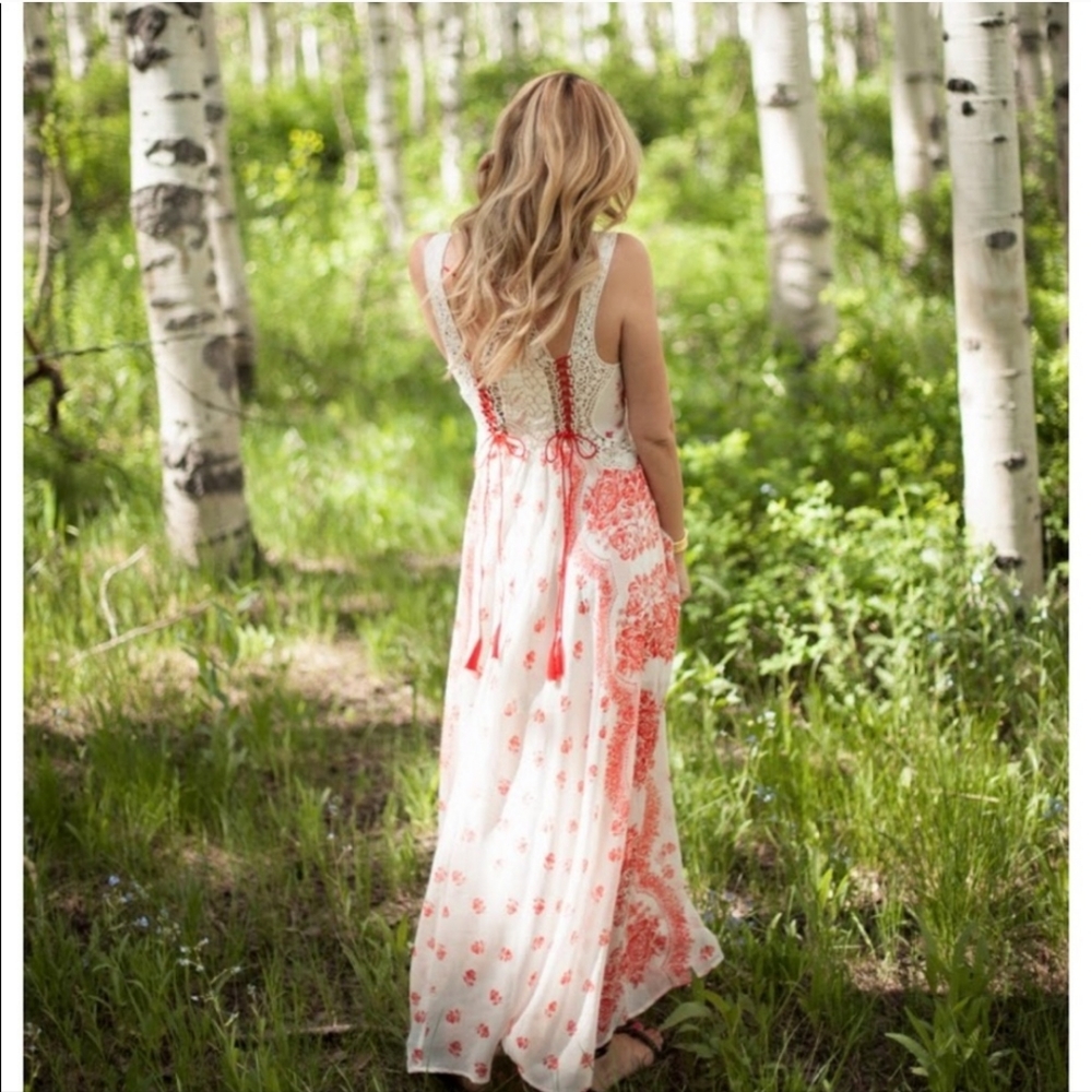 RARE $298 Free People Corset Dress - Picture 4 of 8